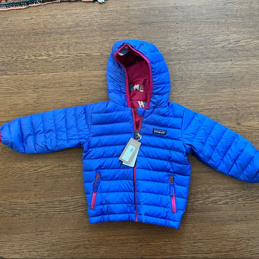Baby Reversible Down Sweater Hoody
